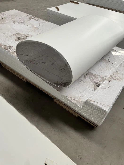4x8 UV marmora loksne PVC marmors